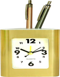 2 in 1 Table Clock and Desk organizer for Home Décor K2591