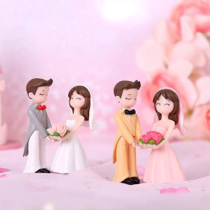 Cute Couple Weding Gift Figurin Miniature Showpiece Statue For Gift,Lovers K4286