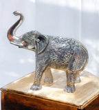 Sigaram 8 Inch Metal Elephant For Home Pooja Decore K4445