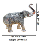 Sigaram 10.5 Ich Metal Elephant For Home Pooja Decore K4446