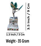 Sigaram Brass 3.5 Inch Tulsi Plant For Home Pooja Decore K4603