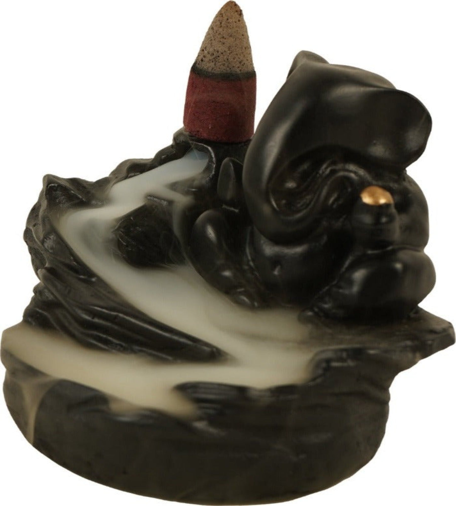 4X3 Inch Ganesha Fog Backflow Scented Cone Burner for Home Puja Decor K4215